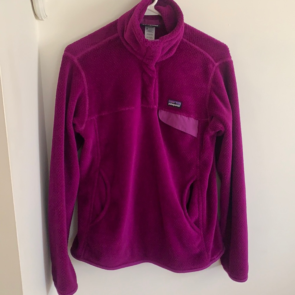 Purple Patagonia Pull over